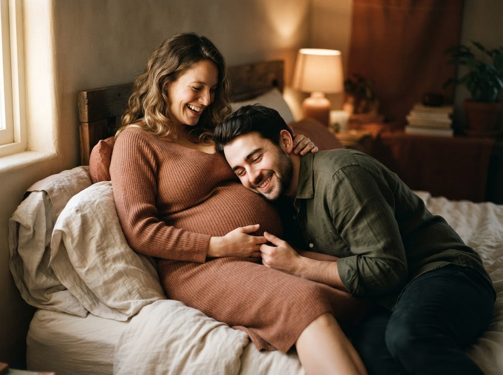 Couple sharing a moment