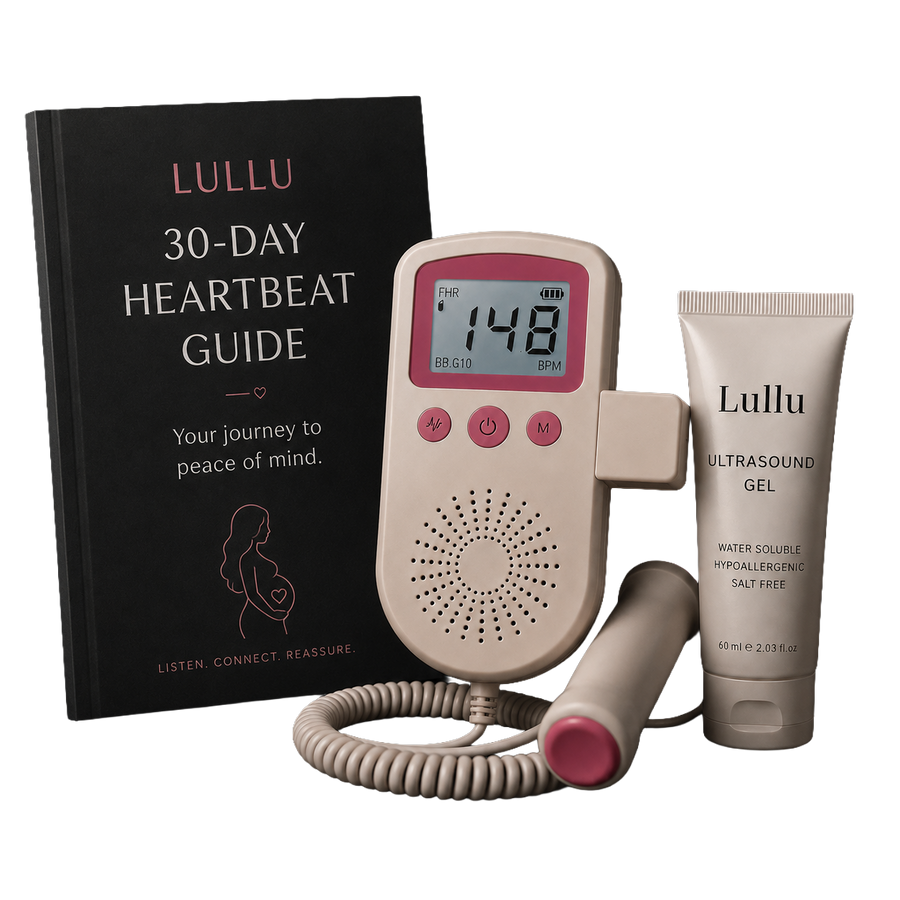 Lullu Peace of Mind Kit — doppler, gel, guide and tracker